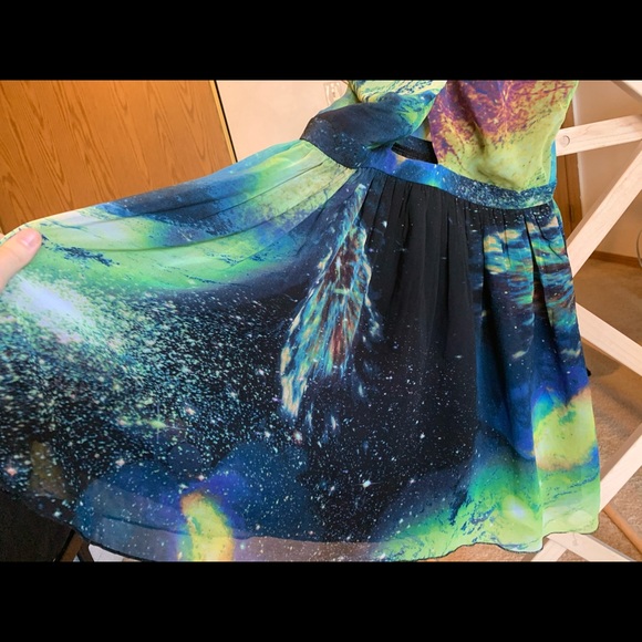 ModCloth Crisscross the Universe A-line dress - Picture 5 of 11